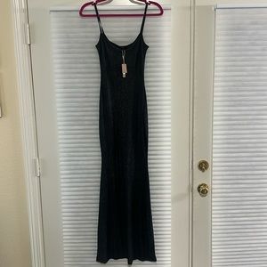 Skim, spaghetti, strap, maxi dress
